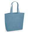 W285 Westford Mill Organic Natural Dyed Maxi Bag for Life Indigo Blue colour image